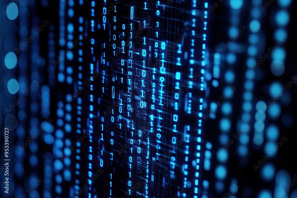 abstract binary code abstract binary code