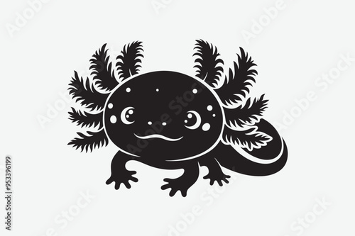 Axoloti   vector  art and illustration