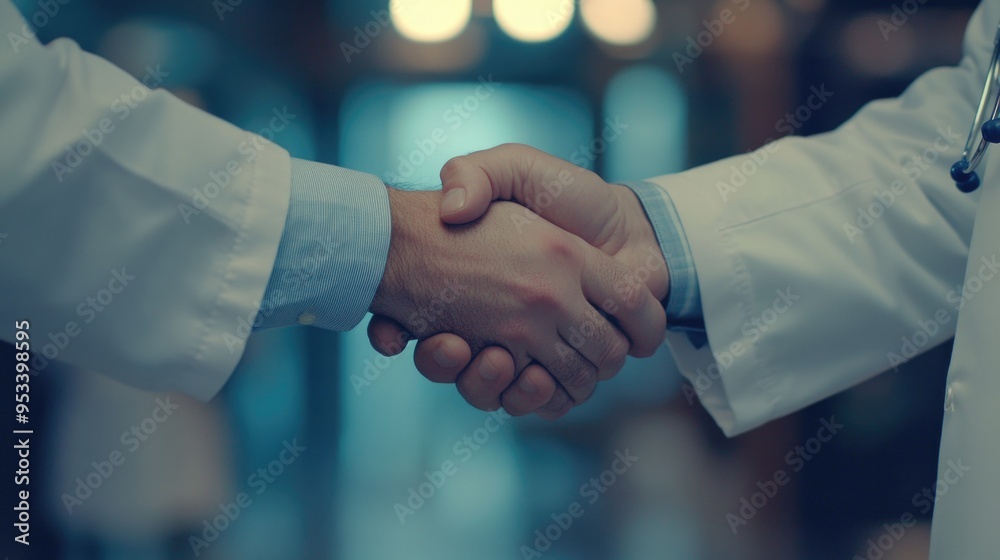 Medical Professionals Shaking Hands Medical Professionals Shaking Hands
