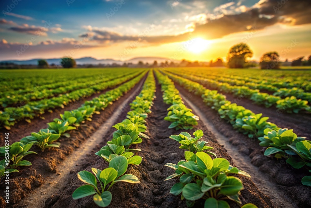 Soft focus agricultural field fragility Soft focus agricultural field fragility