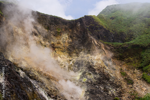 Huangxi hot spring recreation area in Yangmingshan national park of Taiwan photo