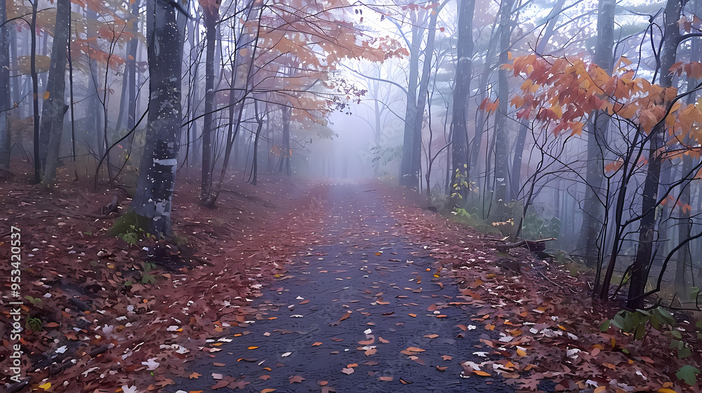 Obraz premium autumn in the forest