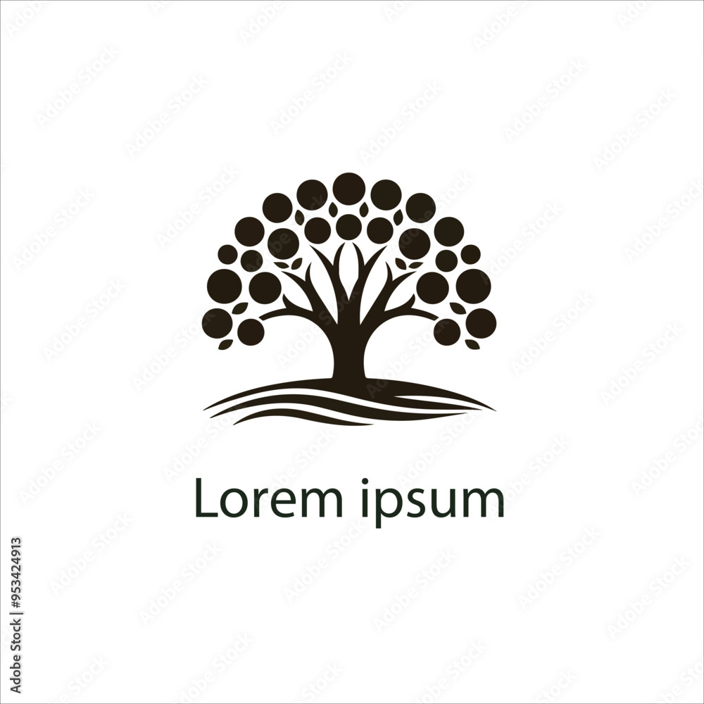 Obraz premium Natural Tree Logo