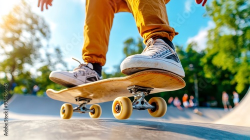 Dynamic skateboarding tricks in an urban skate park, adrenaline-fueled stunts, youthful energy, daring moves, pencil sketch, high-quality, realistic :: ramp jumps, grinding rails, cheering spectators, photo