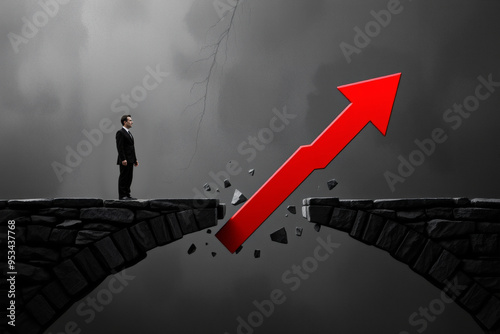 Business growth symbolic image photo