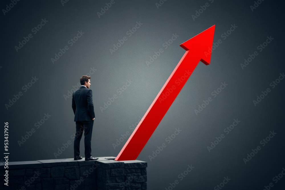 Business growth symbolic image