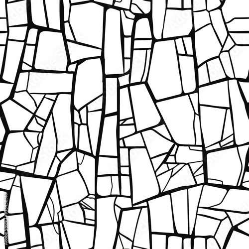 Seamless charcoal doodle scribble geometric pattern abstract texture design ideal for web banners business cards invitations posters modern stylish vector illustration