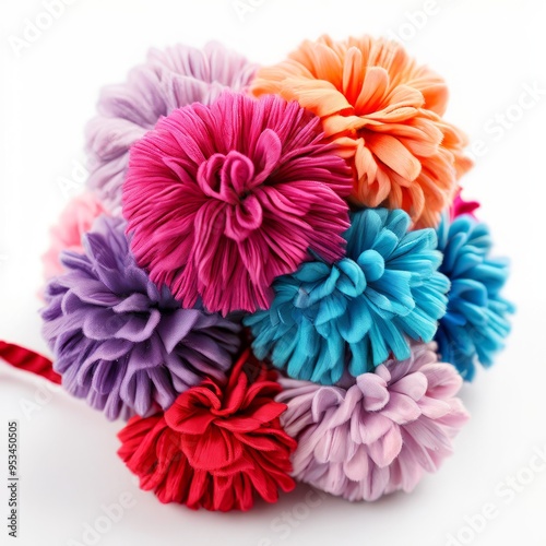 pom pom cord trim a trim made of pom poms attached to a cord or photo