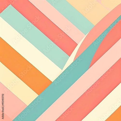 retro inspired abstract template featuring thick stripes in retr Free Download retro inspired abstract template featuring thick stripes in retr - GFXLoad