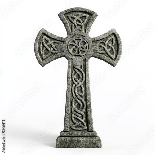 Stone Celtic Cross.