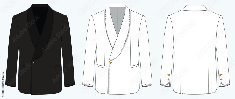Luxury tuxedo blazer suit Luxury tuxedo blazer suit
