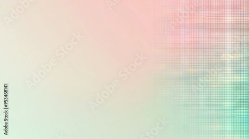  a white and blue background with a pink and green stripe at the base