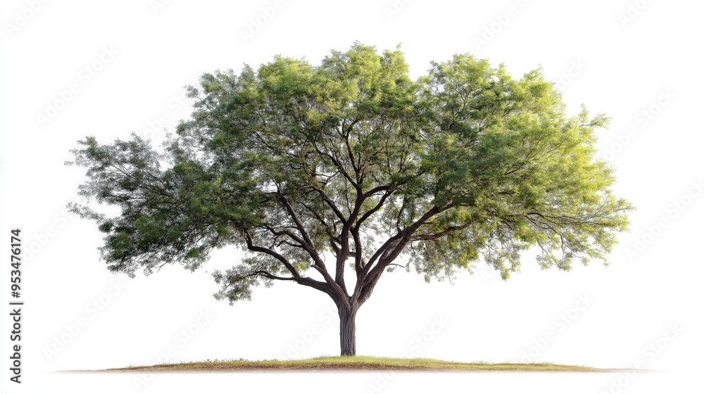 Tree photo on white background Tree photo on white background