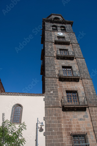 Obraz na płótnie The church tower of the
