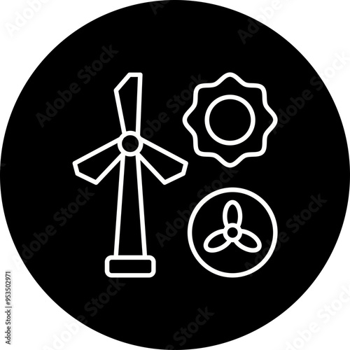 Energy Sources Icon