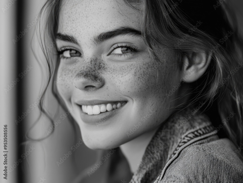 Fototapeta premium Ethereal Female Portrait with Soft Focus