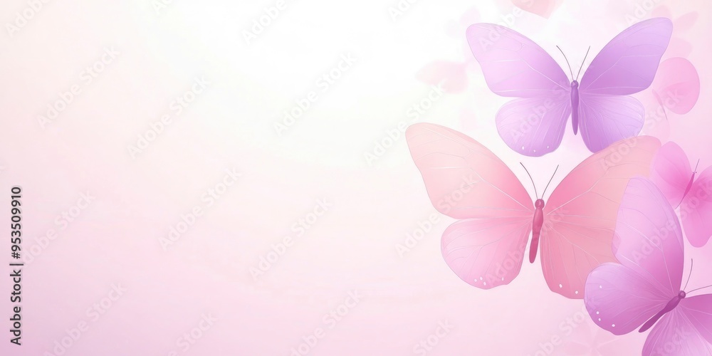 Butterfly background with fuschia color. Butterfly background with fuschia color.