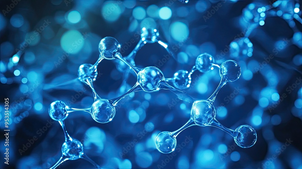 Blue Scientific Network Background Featuring Molecular Structures, Showcasing Advanced Research and Visualization of Nanotechnology in Scientific Fields Blue Scientific Network Background Featuring Molecular Structures, Showcasing Advanced Research and Visualization of Nanotechnology in Scientific Fields