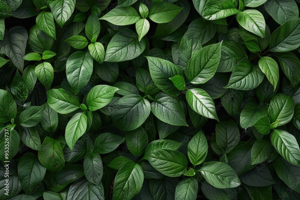 Green leaves background Green leaves background
