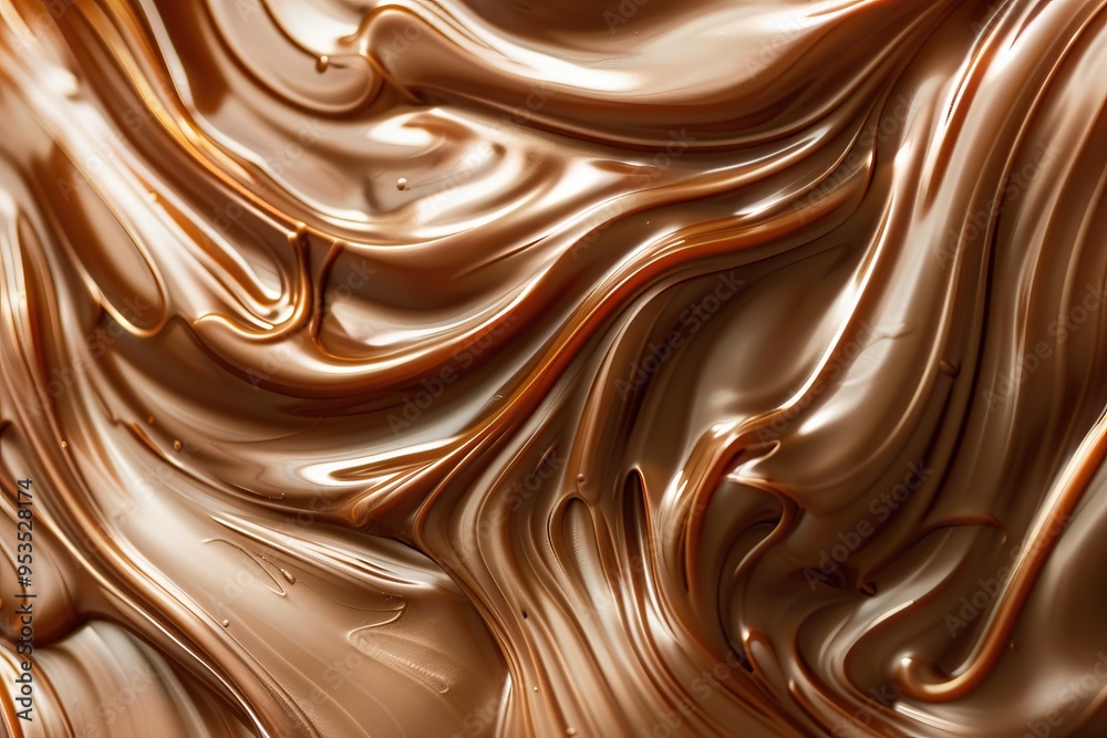 Melted chocolate swirl background Melted chocolate swirl background Melted chocolate swirl background Melted chocolate swirl background