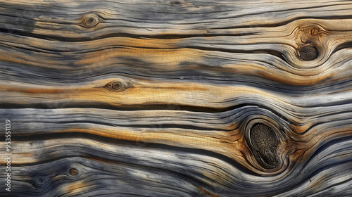 Old wood background, featuring a dark and brown texture, with a rustic and rough surface, as a natural material, on a wooden floor or board