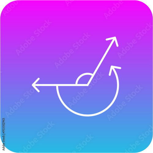 Reflex Angle Icon