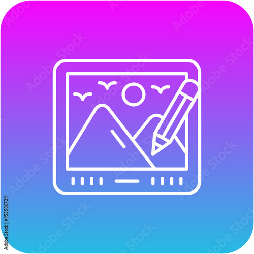 Graphic tablet Icon