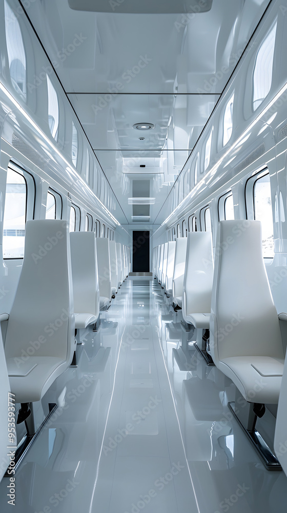 Obraz premium The quiet business class of the future