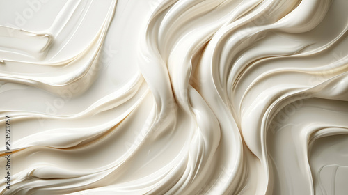 Creamy White Abstract Texture