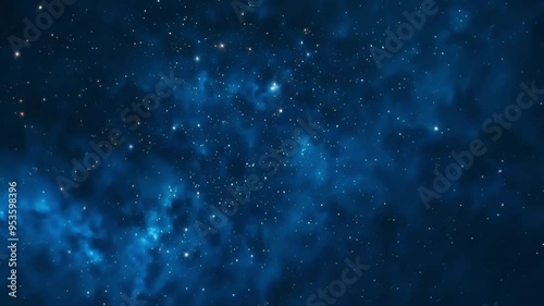 Wallpaper Mural Video 4k travel through starry dark space space, sky, cosmos, star, starry, galaxy, astronomy, night, science, cosmic, universe stars, light, nebula, way, , lands background, abstract, light, blue,  Torontodigital.ca