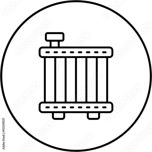 Car Radiator Icon