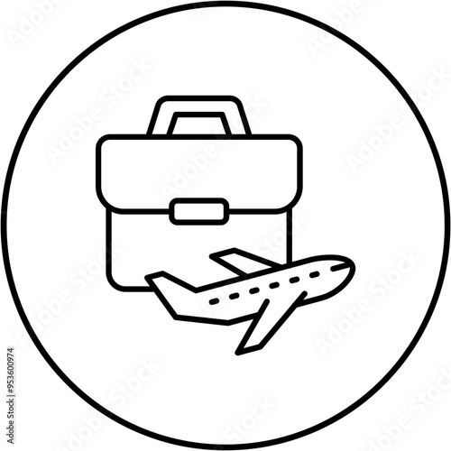 Business trip Icon
