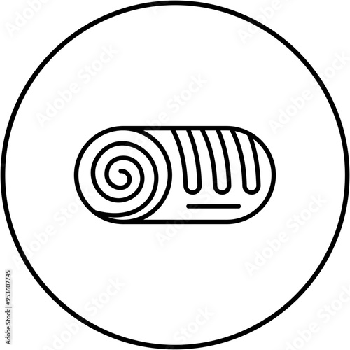 Swiss roll Icon
