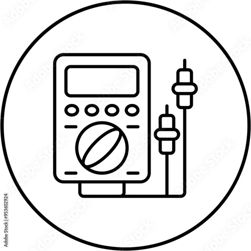 Voltmeter Icon