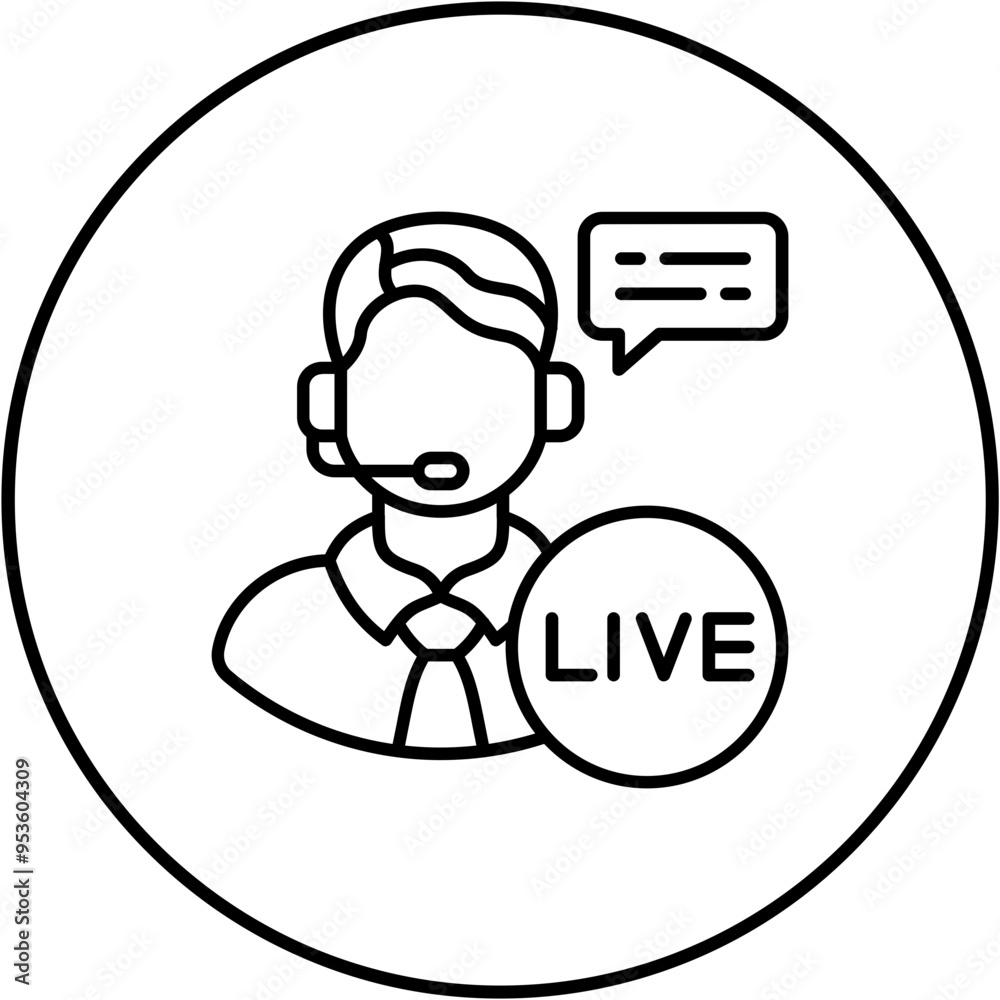 Live chat Icon Live chat Icon