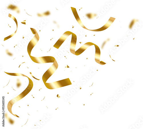 gold confetti	