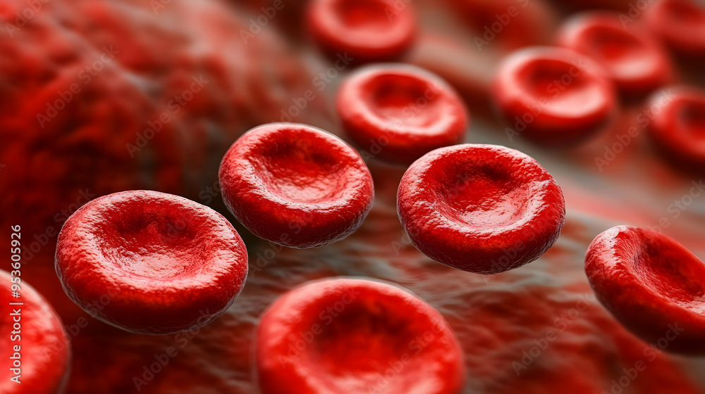 Red Blood Cells Microscopic Close Up Red Blood Cells Microscopic Close Up