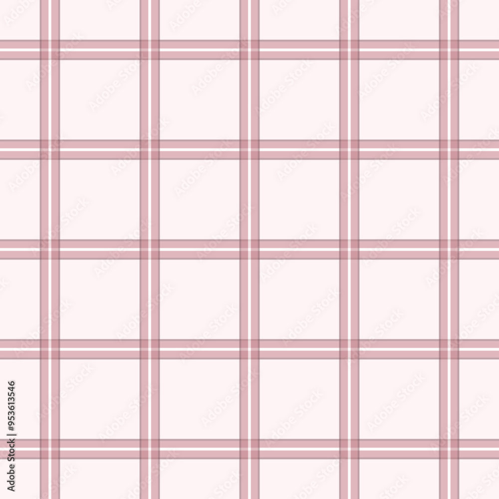 Pink checkered seamless pattern, plaid fabric background vector. Pink checkered seamless pattern, plaid fabric background vector.