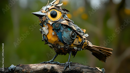 A detailed close-up of a ro...
