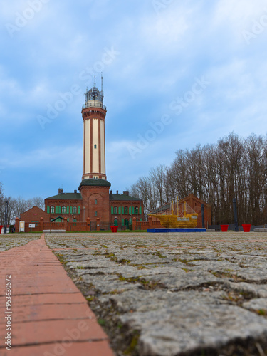 2024-03-20; view of the Lighthouse Niechorze, Poland photo