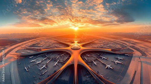 High-angle aerial photography of cities, architectural scenery, drone perspective, panoramic scenery, and high-altitude scenery.
