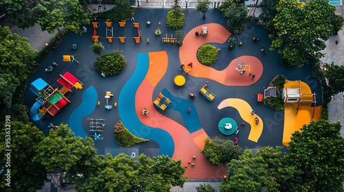 High-angle aerial photography of cities, architectural scenery, drone perspective, panoramic scenery, and high-altitude scenery.