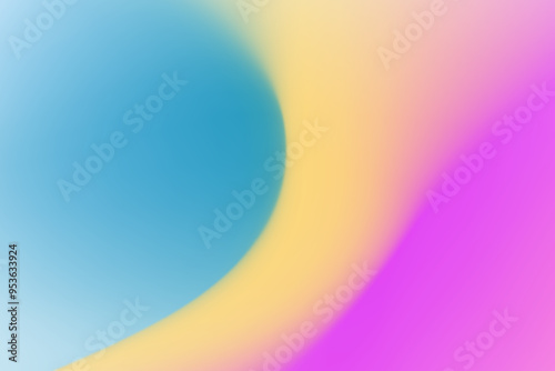 Smooth blend gradient soft color abstract background for presentation