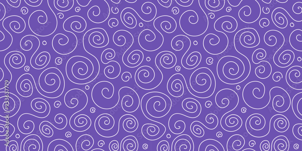 Abstract color background, continuous backdrop. Shapes, spiral, circle. Seamless pattern, vector texture. Abstract color background, continuous backdrop. Shapes, spiral, circle. Seamless pattern, vector texture.