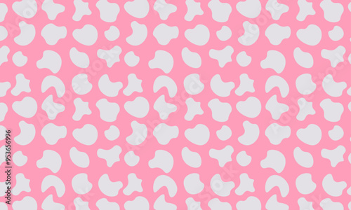 Pink Safari Seamless Pattern