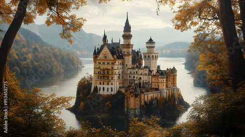 A majestic fairytale castle...