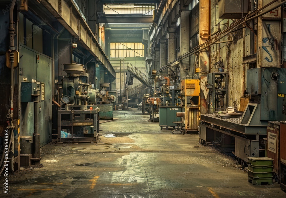 Industrial Interior - Machinery and Rust Industrial Interior - Machinery and Rust