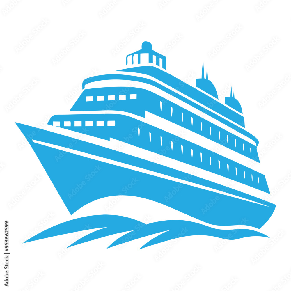 cruise ship isolated on white cruise ship isolated on white