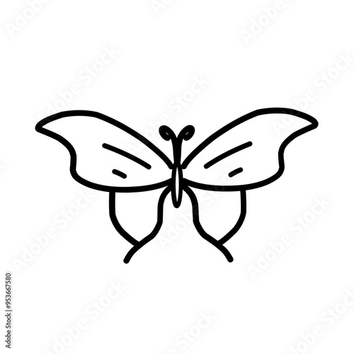 Butterfly vector icon