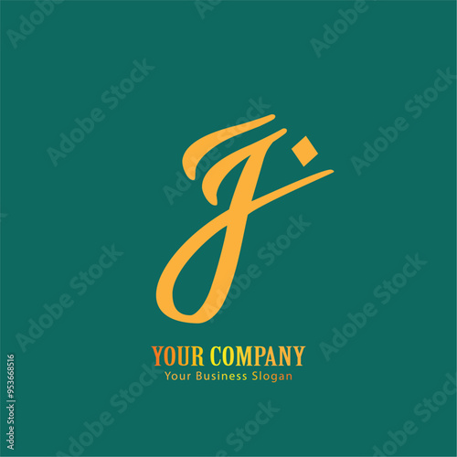 J  lettering logo is simple, easy to understand and authoritative